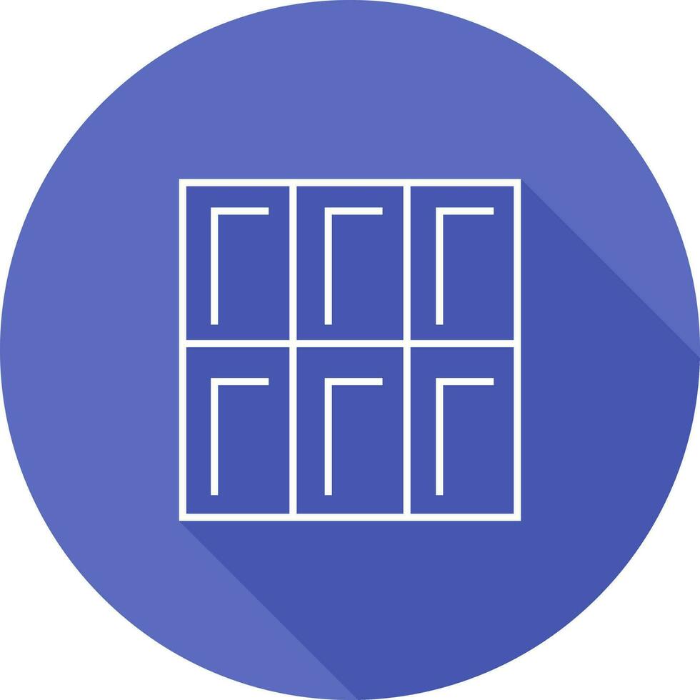 Chocolate biscuit Vector Icon