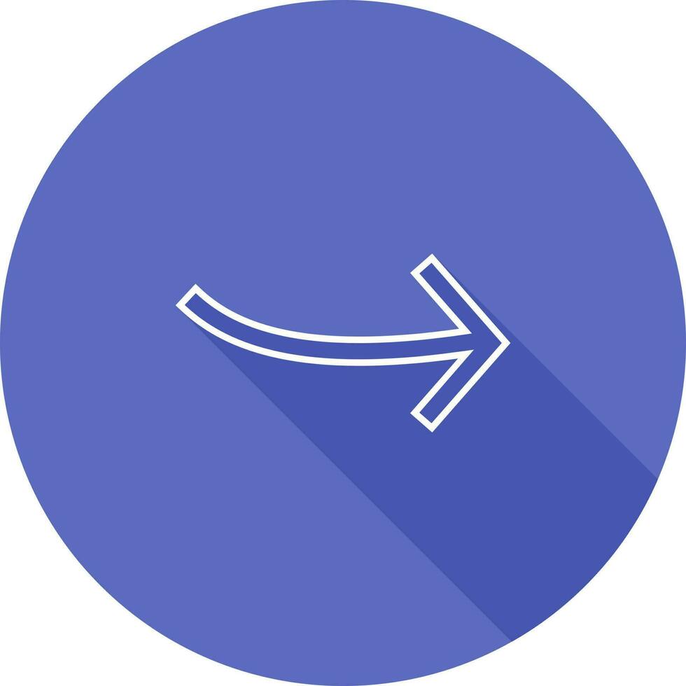 Arrow Pointing Right Vector Icon