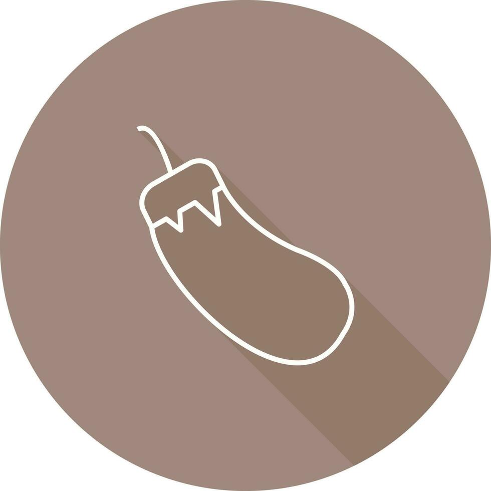 Eggplant Vector Icon