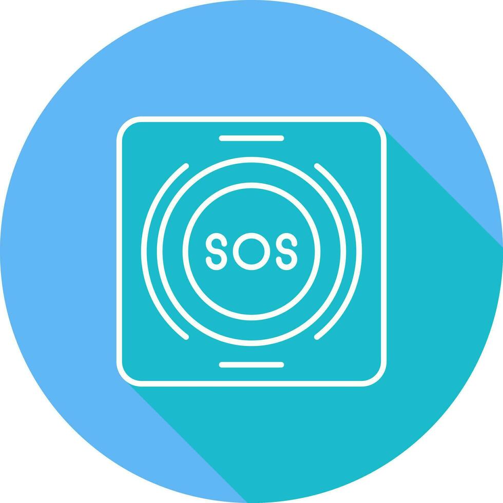 Emergency Button Vector Icon
