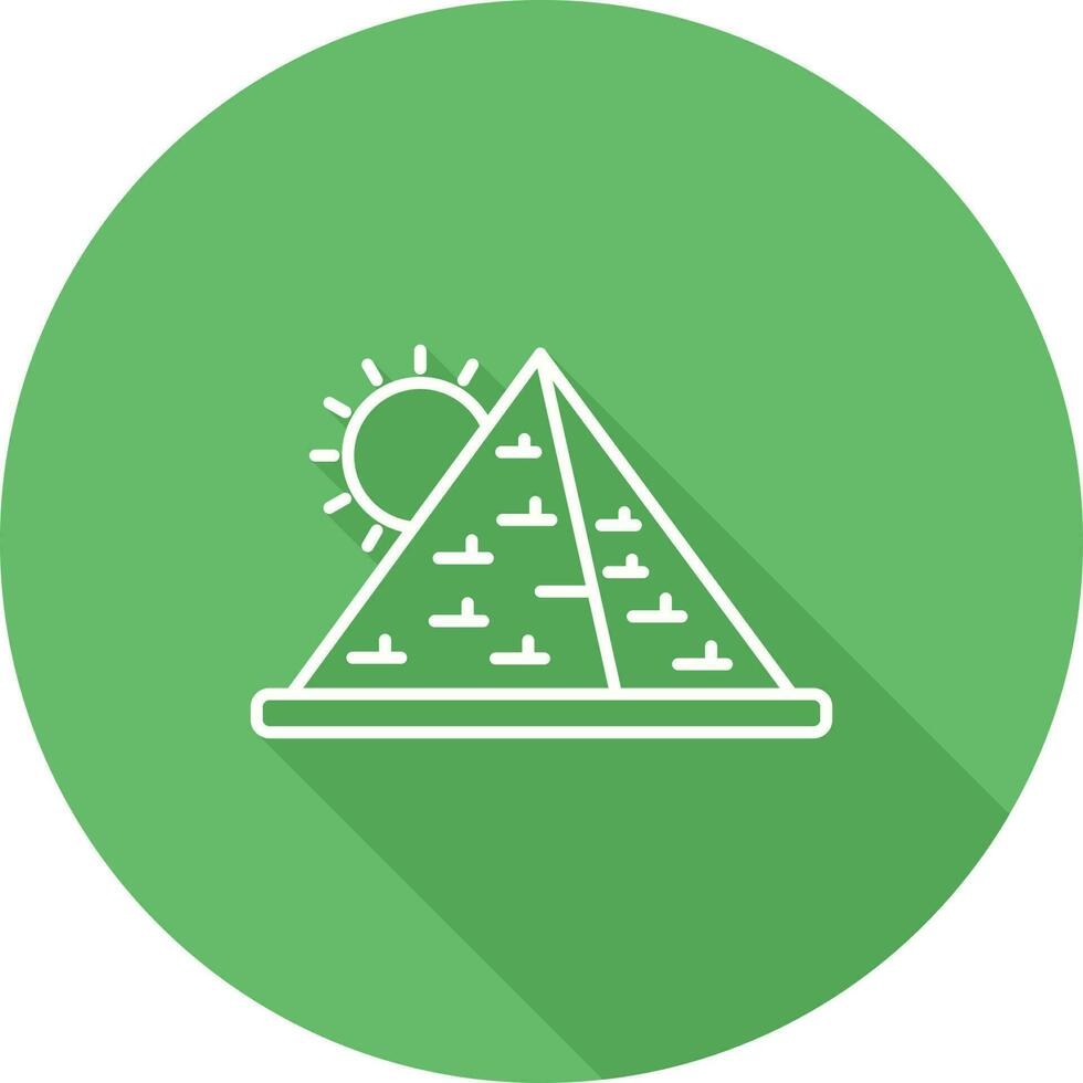 Pyramid Vector Icon