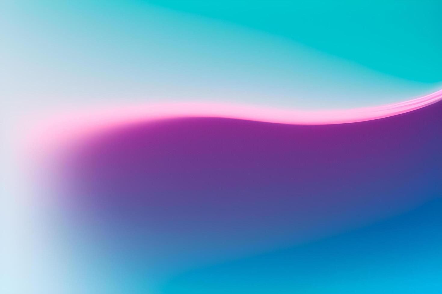 Wavy gradient blue background. photo