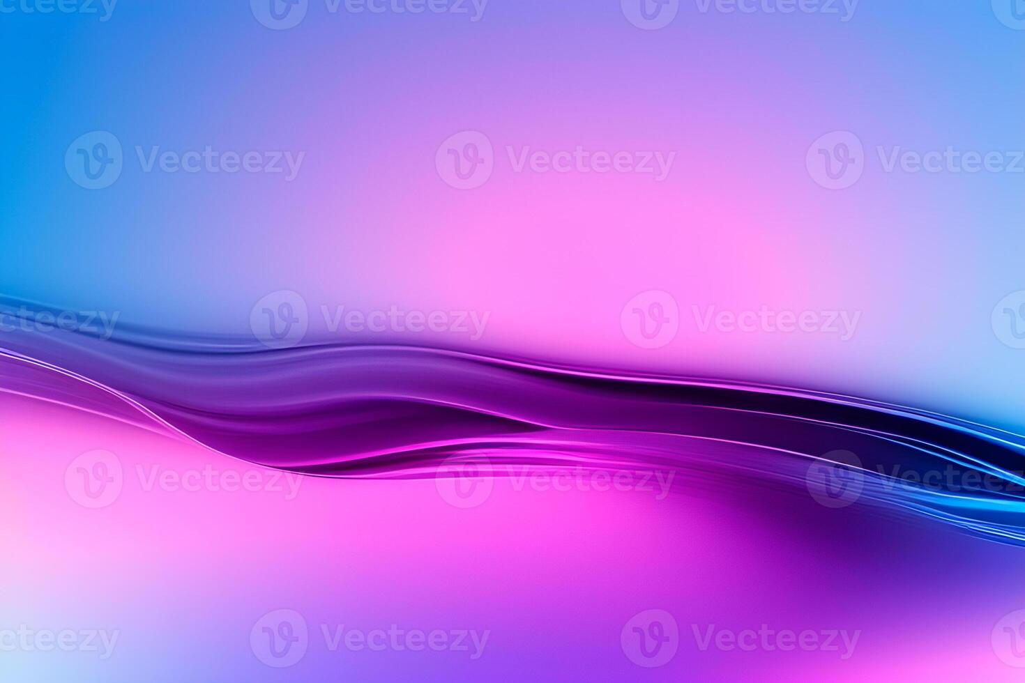 Abstract gradient colorful background with waves. photo