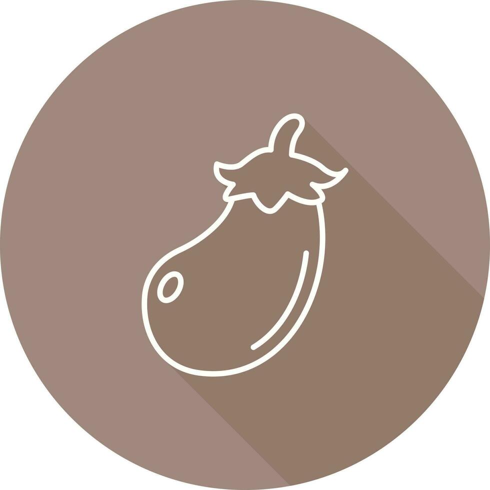 Eggplant Vector Icon