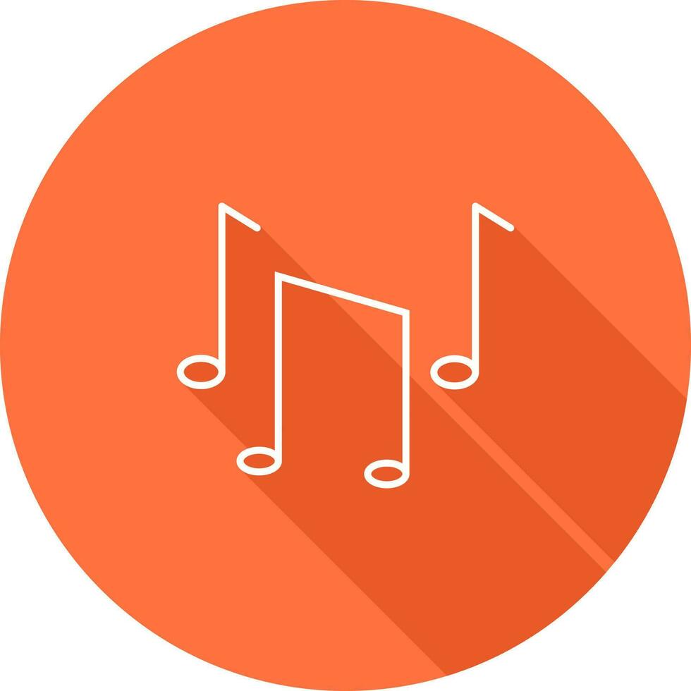 Musical Notes Vector Icon