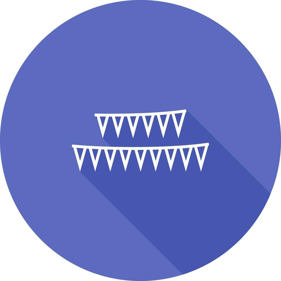 Celebration Flags Vector Icon