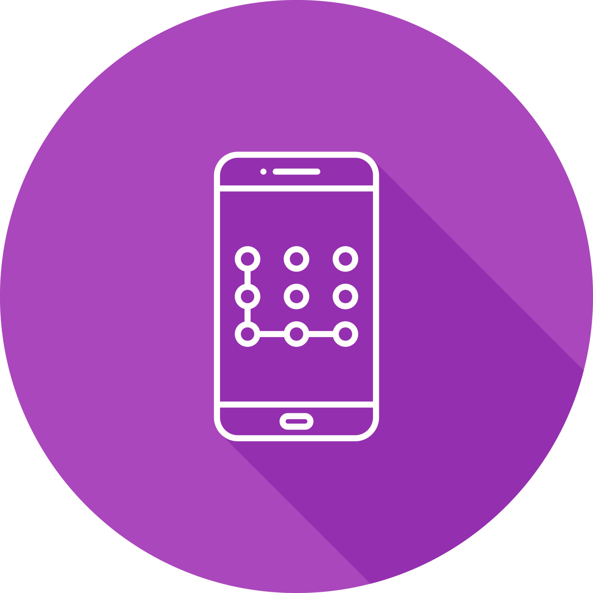 Pattern Lock Vector Icon 23718339 Vector Art at Vecteezy