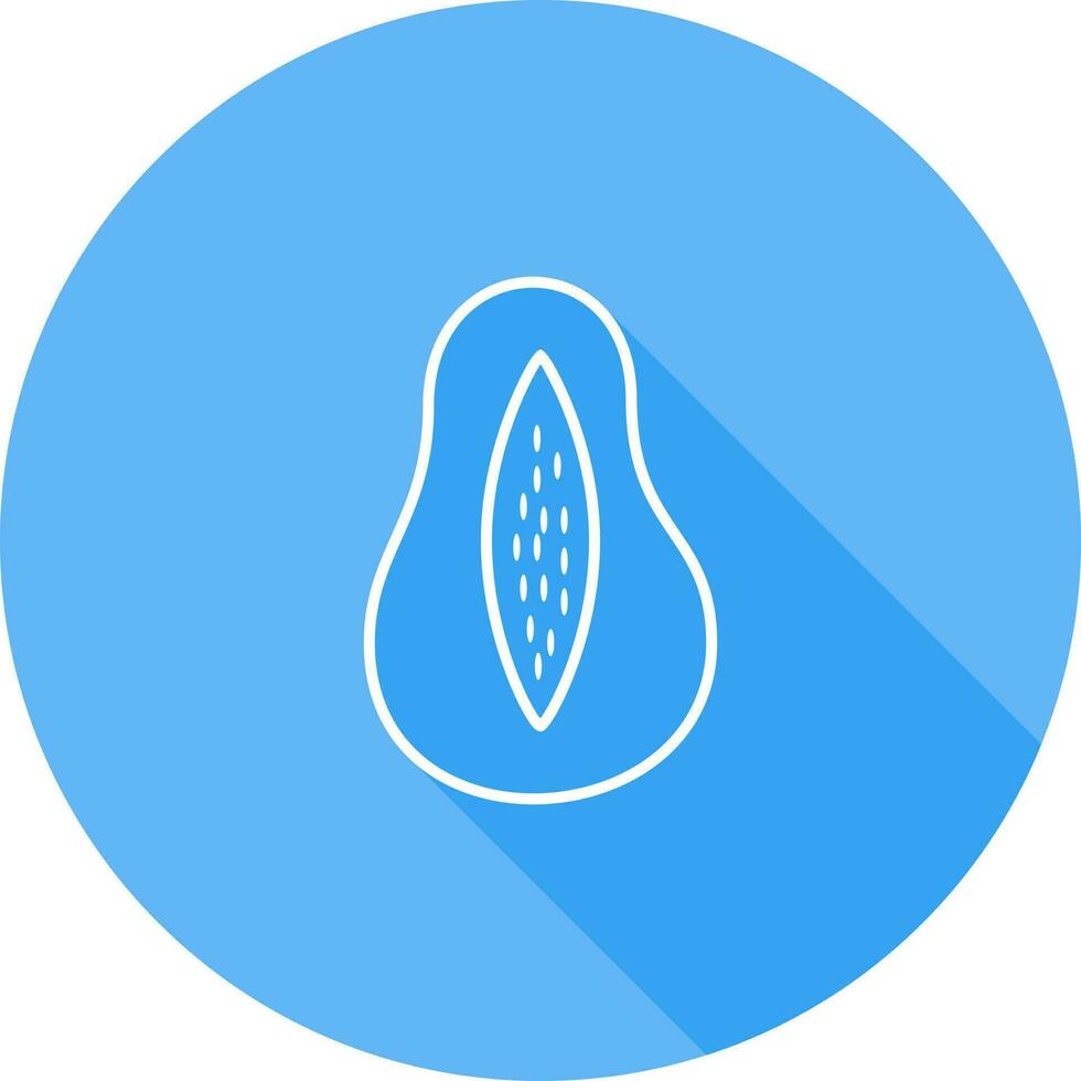 Papaya Vector Icon