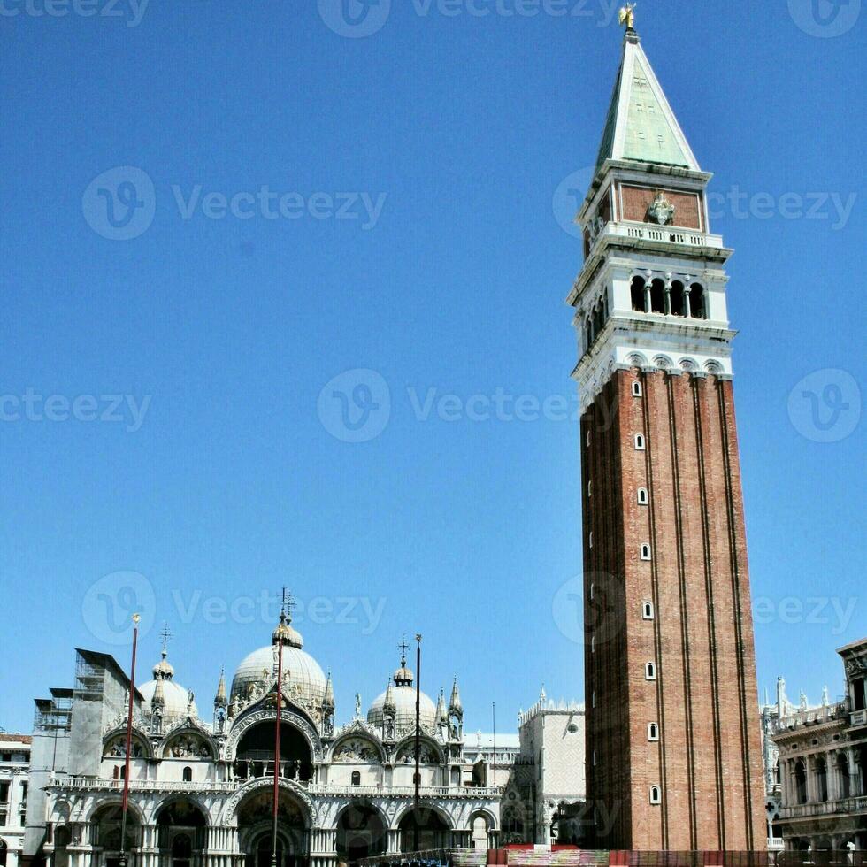 una vista de venecia en italia foto