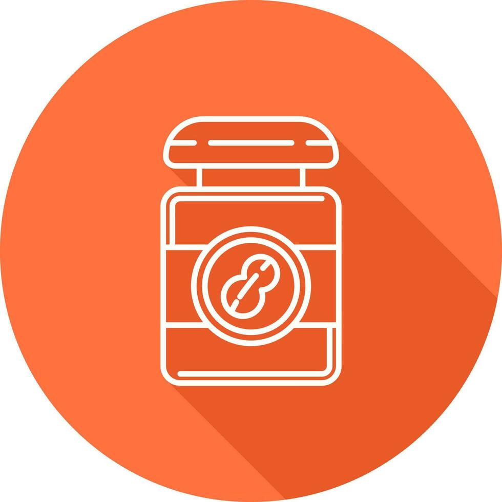 Peanut Butter Vector Icon