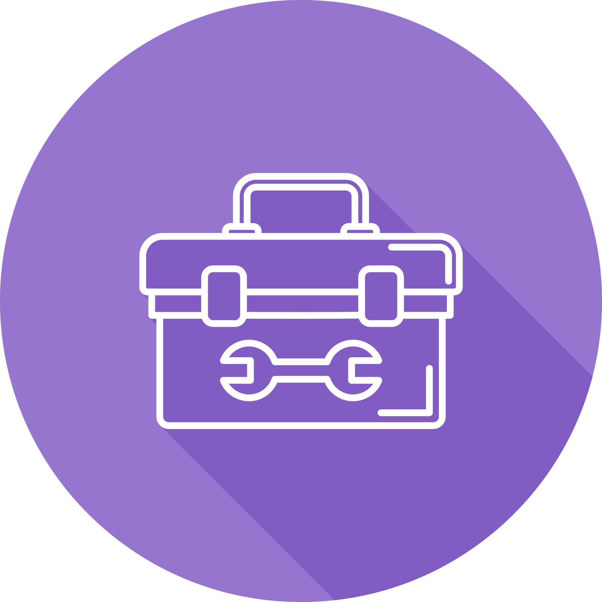 Tool Box Vector Icon 23719637 Vector Art at Vecteezy