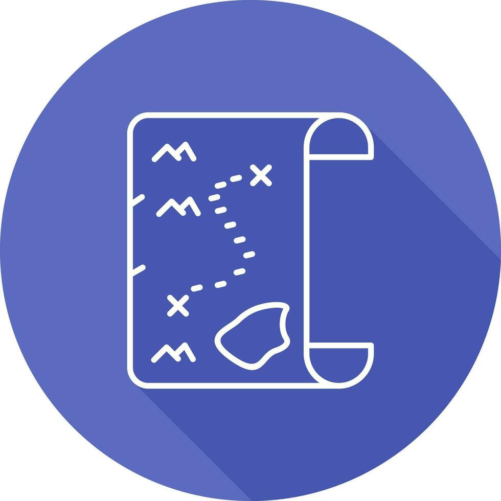 Pirate Map Vector Icon