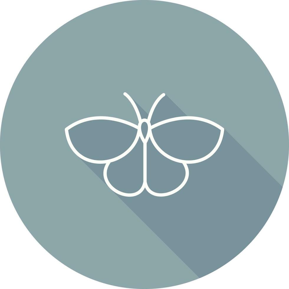 icono de vector de mariposa