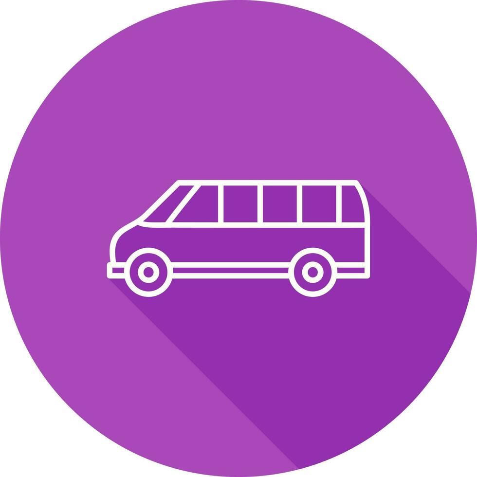 Delivery Bus Vector Icon