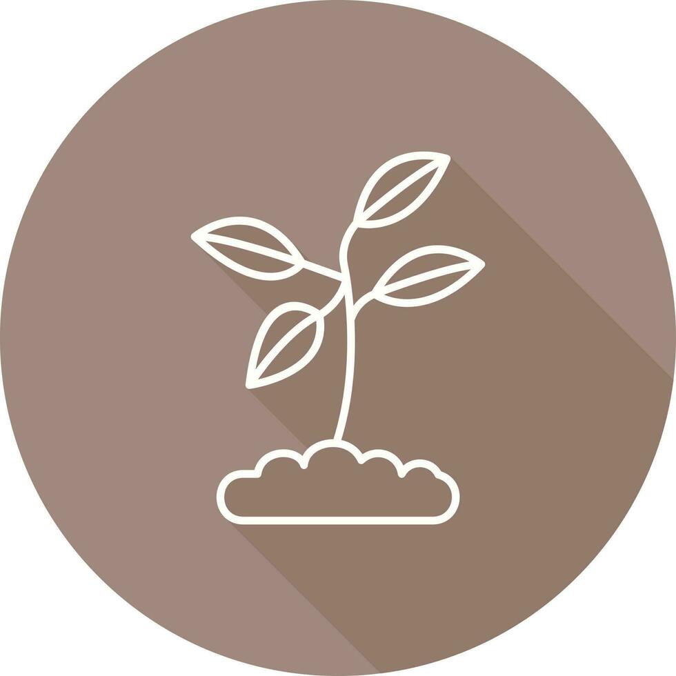 icono de vector de planta