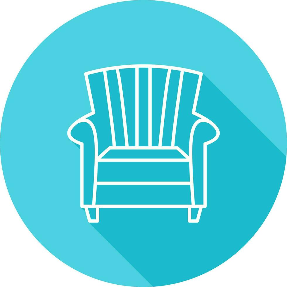 Single Sofa Vector Icon