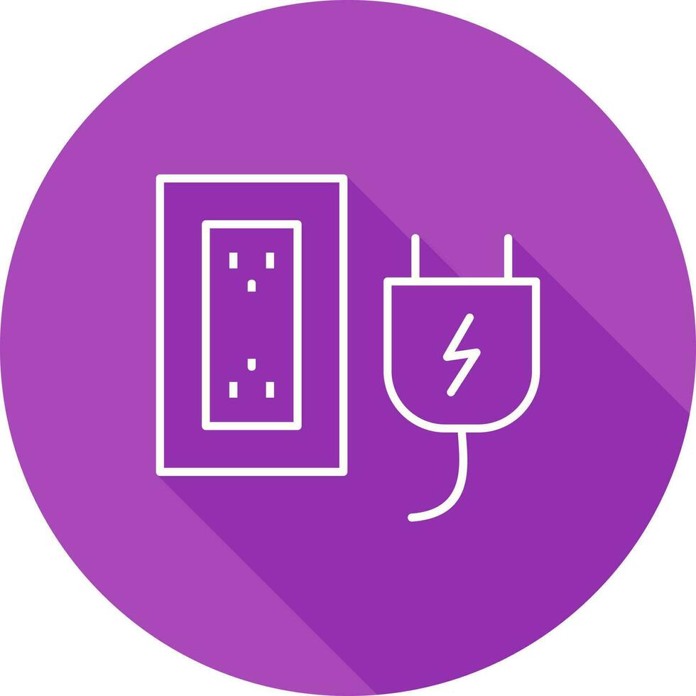 Plug and Socket Vector Icon