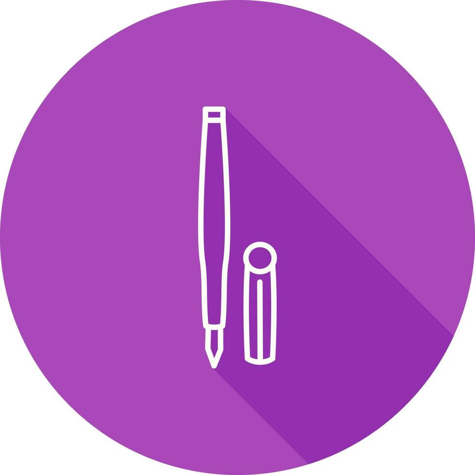 Fountain Pen Vector Icon