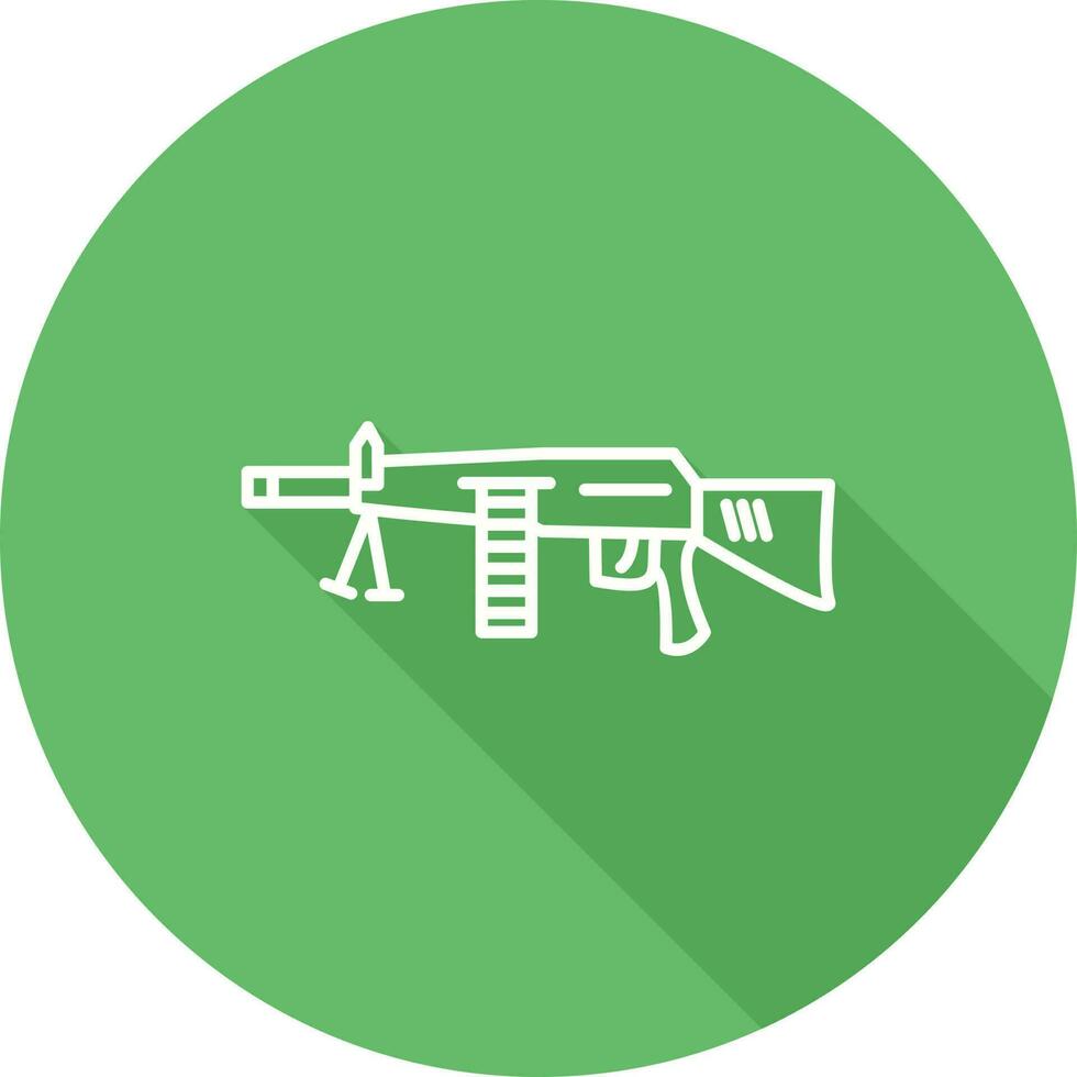 Machine Gun Vector Icon