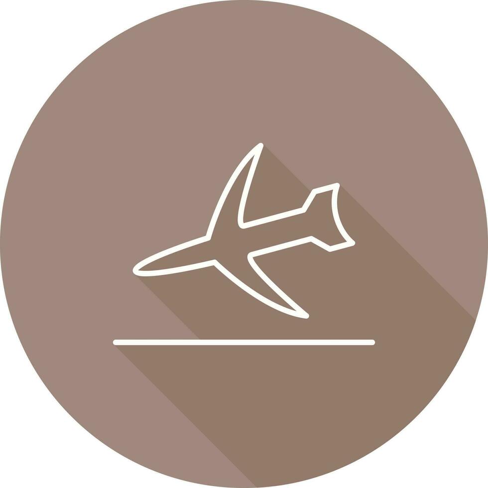 Flight Landing Vector Icon
