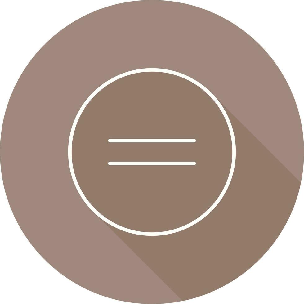 Equal To Vector Icon