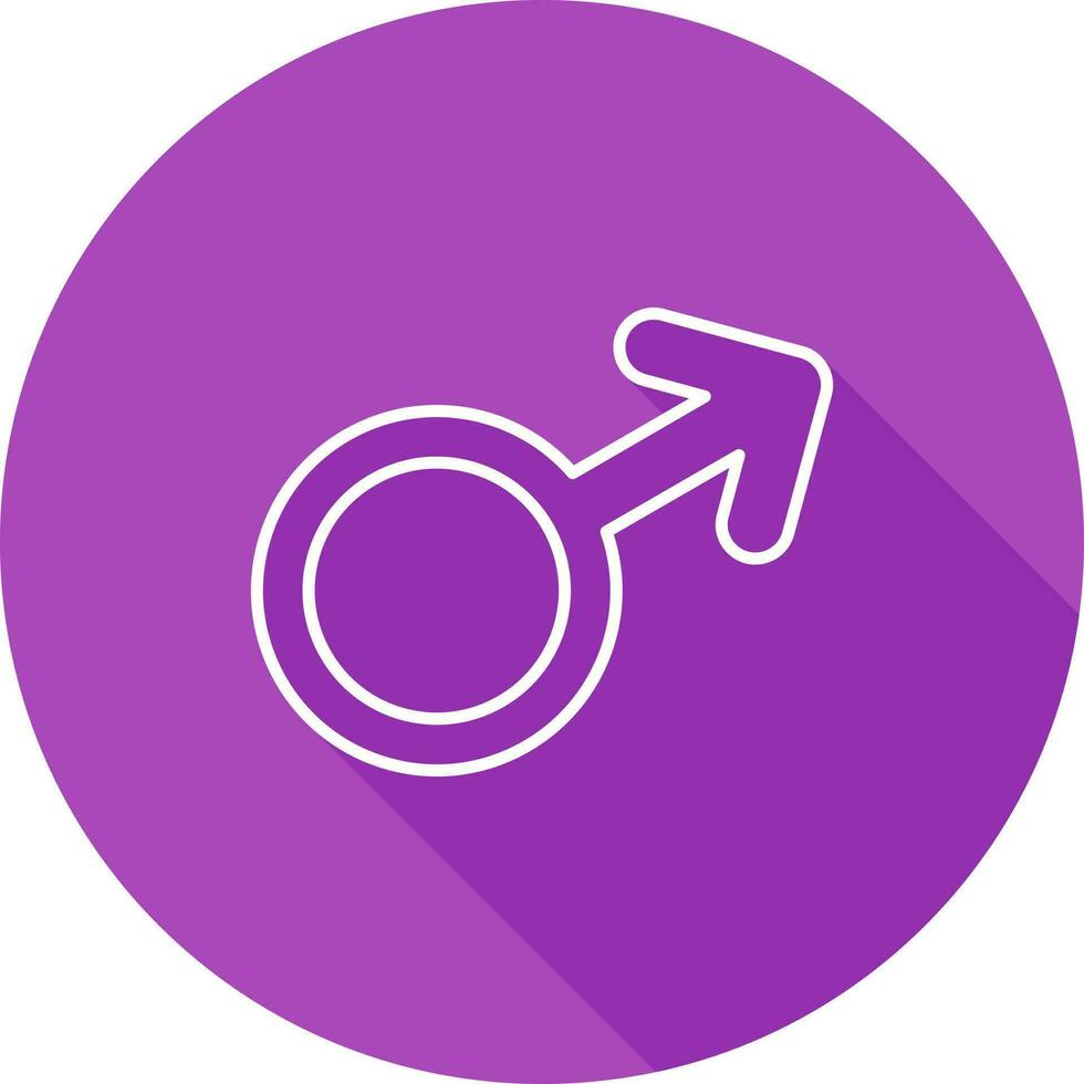 Male Sign Vector Icon