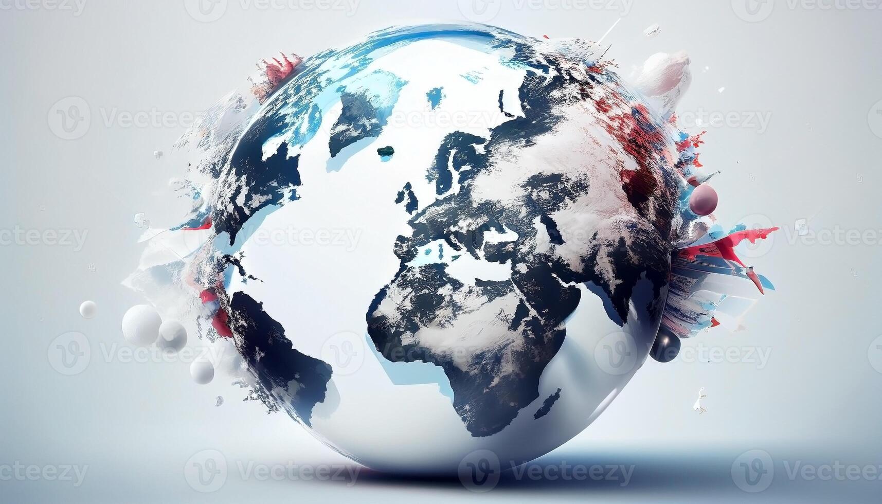 Abstract Globe Background Illustration Design Artwork Earth Globe Art Abstract Globe Background Illustration Design Artwork Earth Globe Art