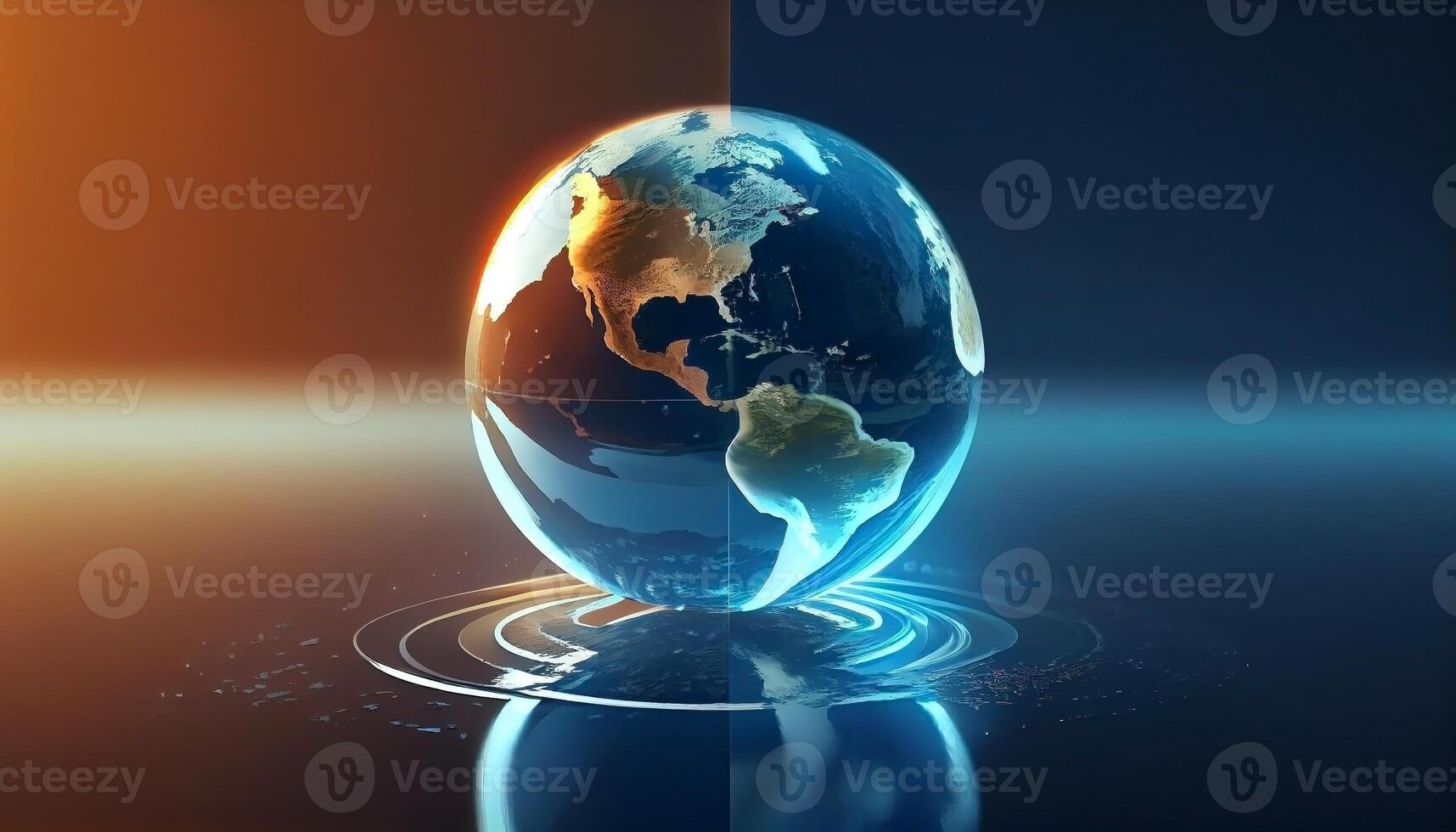 Abstract Globe background illustration design artwork.earth globe art abstraction, photo