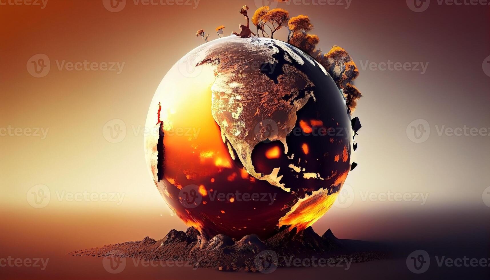 Abstract Globe background illustration design artwork.earth globe art abstraction, photo