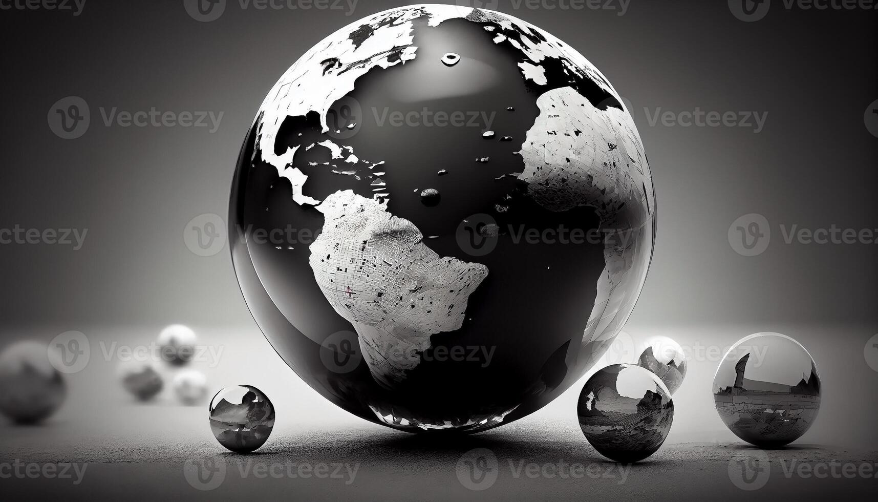 Abstract Globe background illustration design artwork.earth globe art abstraction, photo