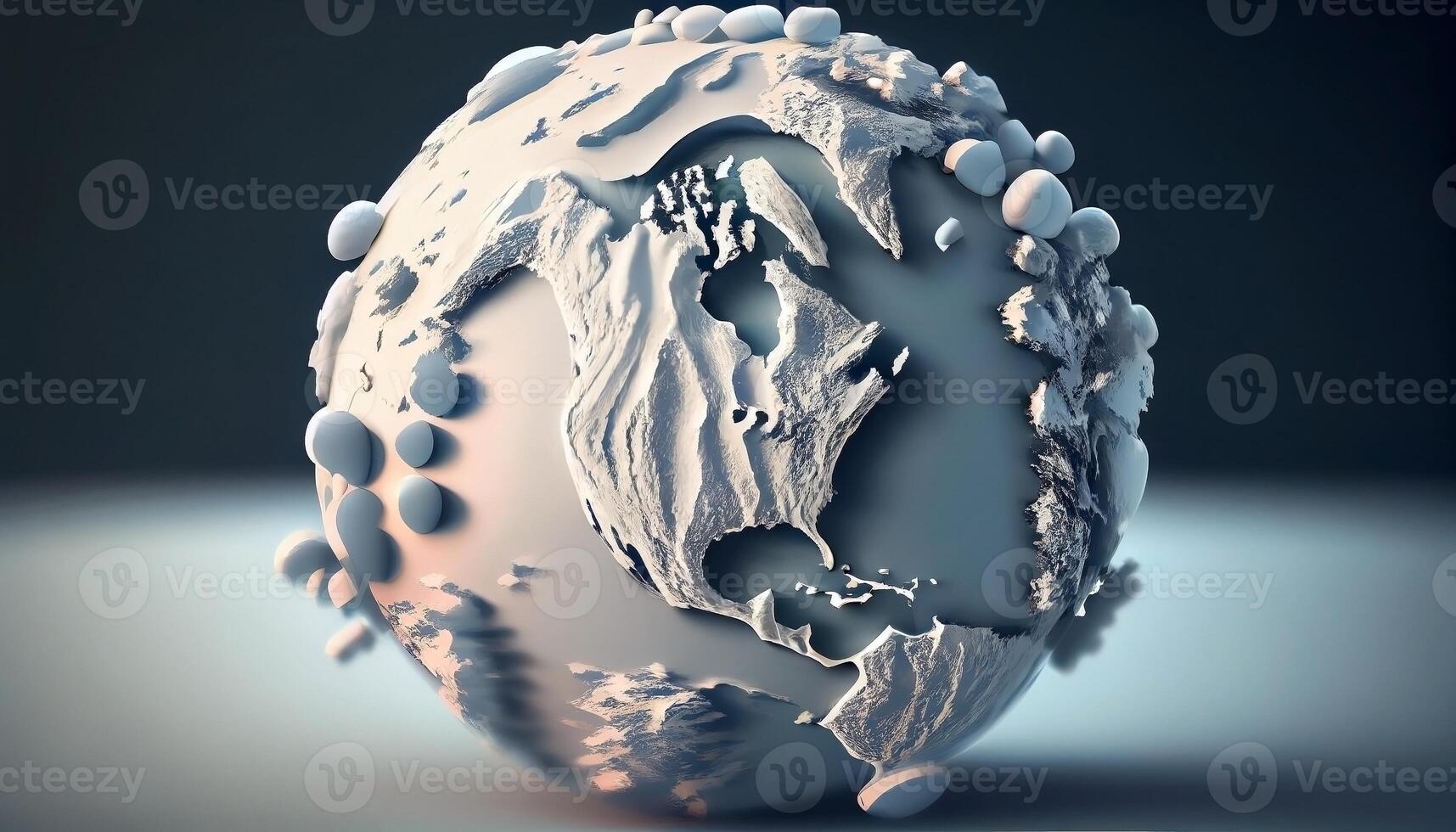 Abstract Globe background illustration design artwork.earth globe art abstraction, photo