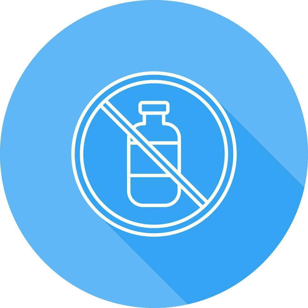 No Liquids Vector Icon