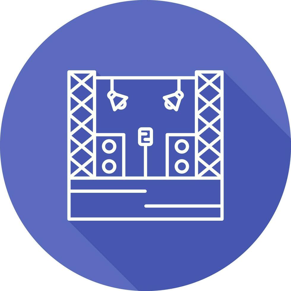 Stage Vector Icon