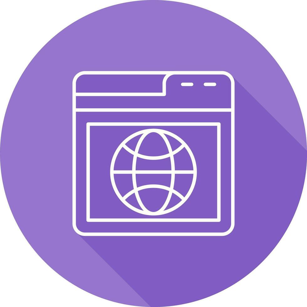 Web Browser Vector Icon