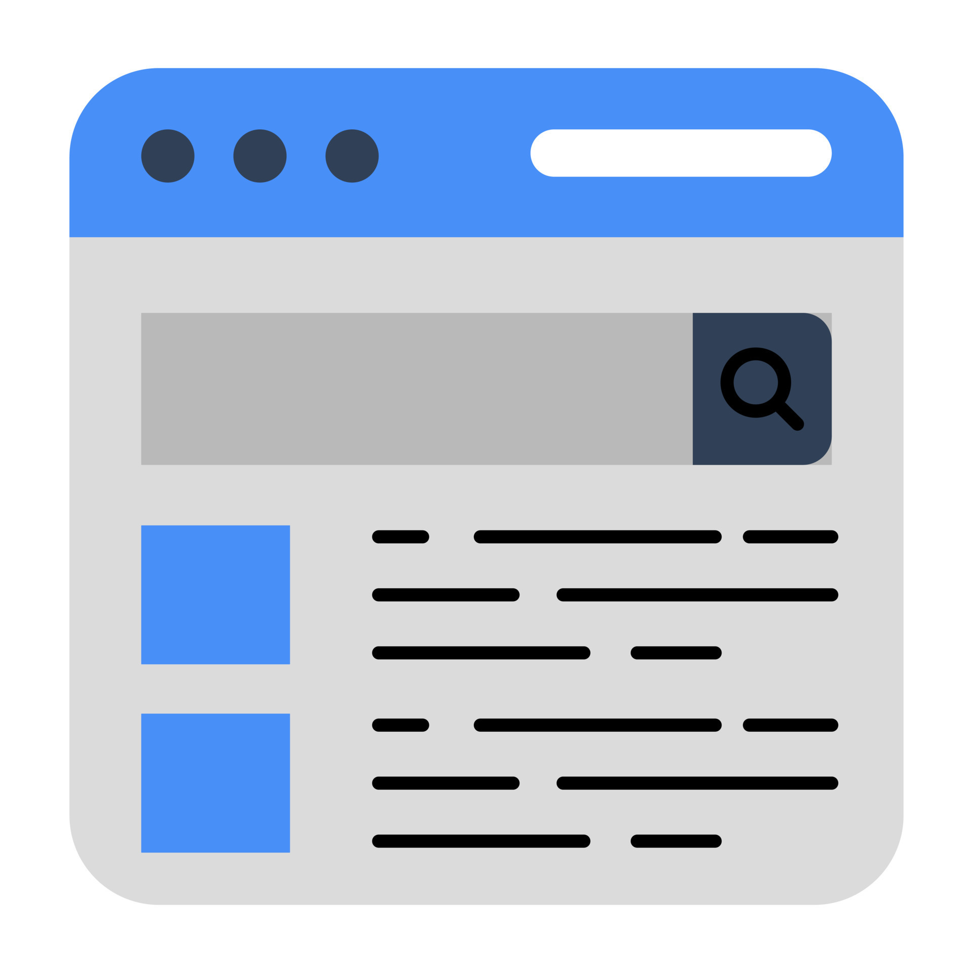 Flat design icon of search box vector 23722581 Vector Art at Vecteezy