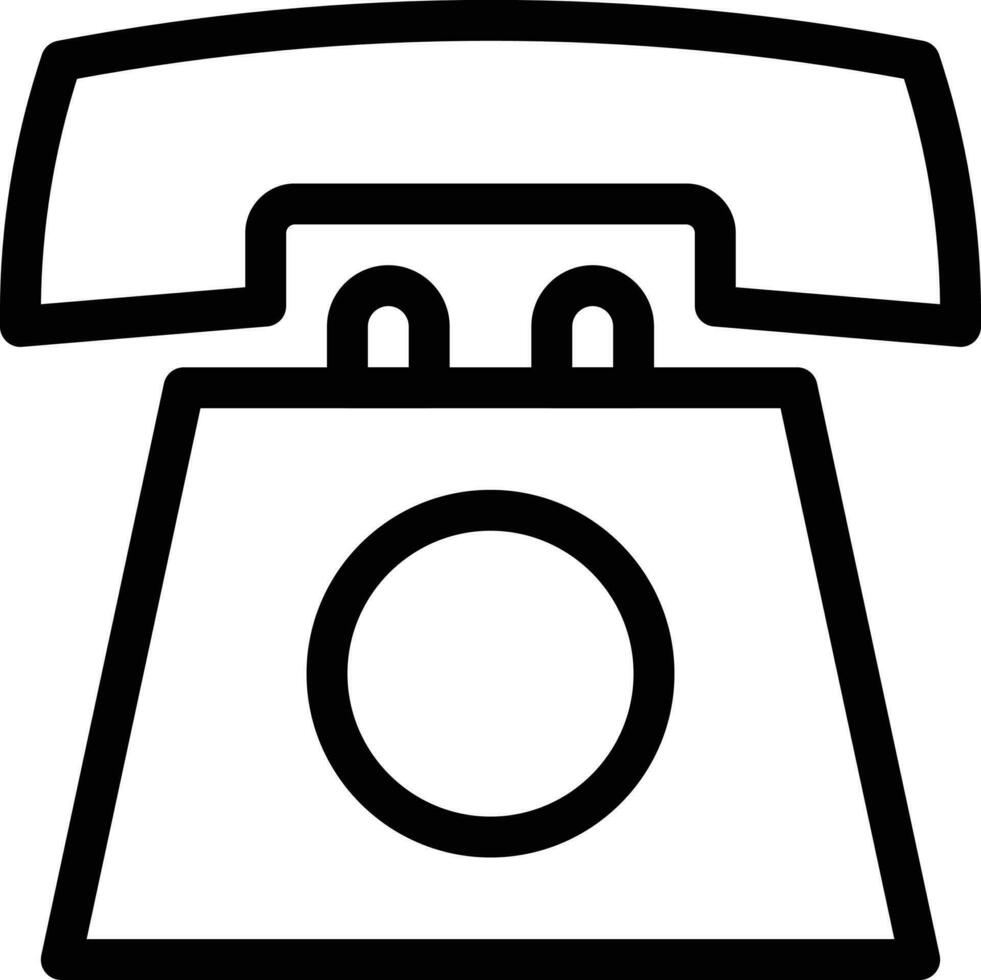 landline vector illustration on a background.Premium quality symbols.vector icons for concept and graphic design.