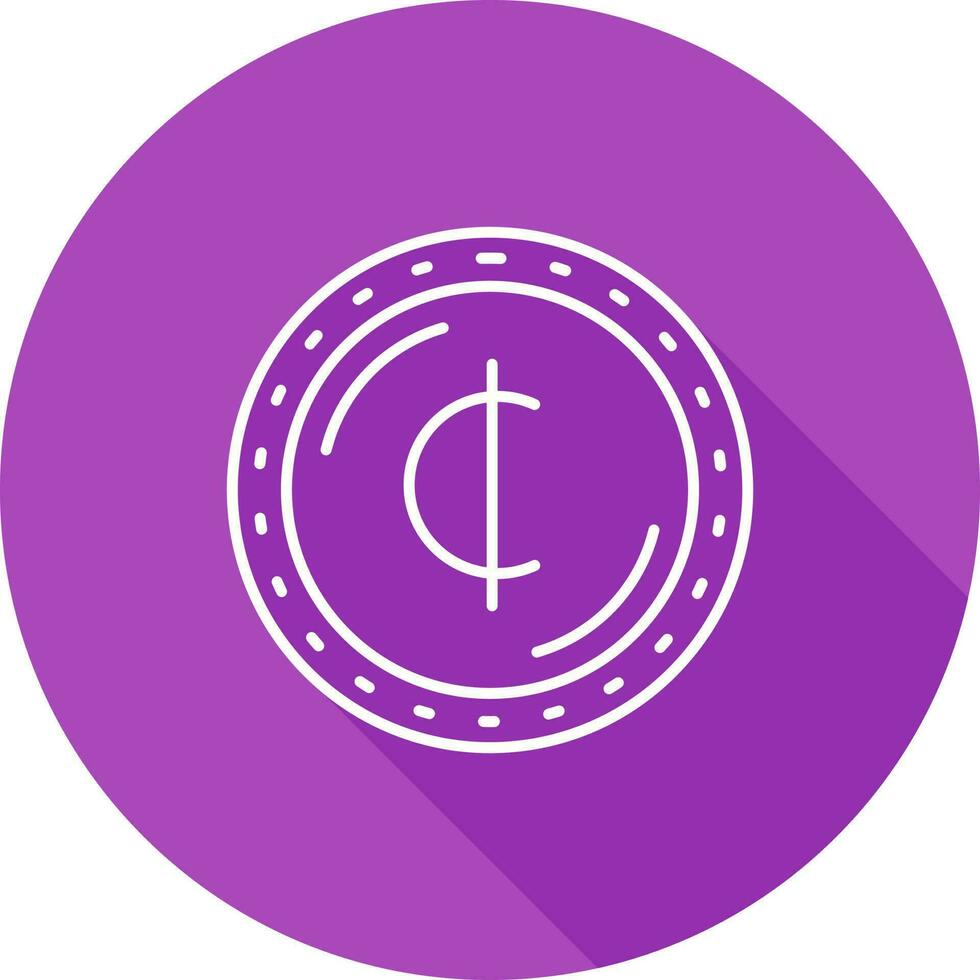 Cedis Currency Vector Icon
