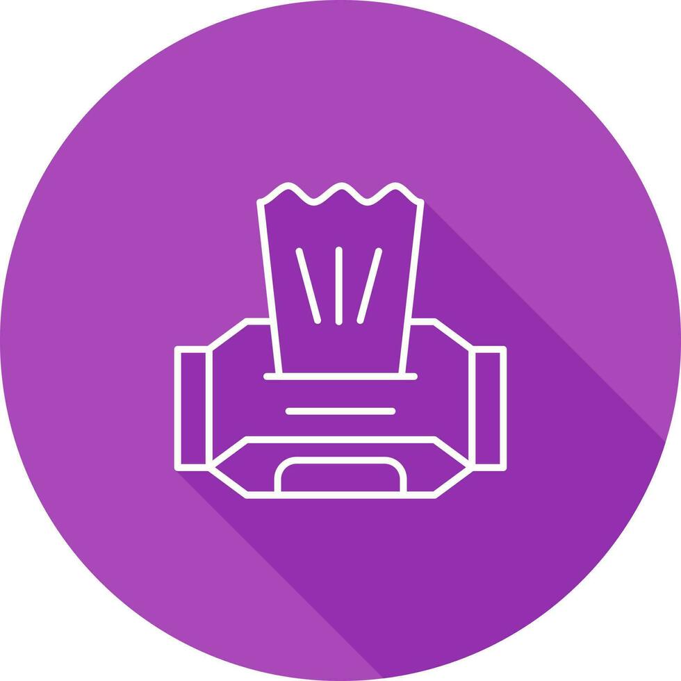Wet Wipes Vector Icon