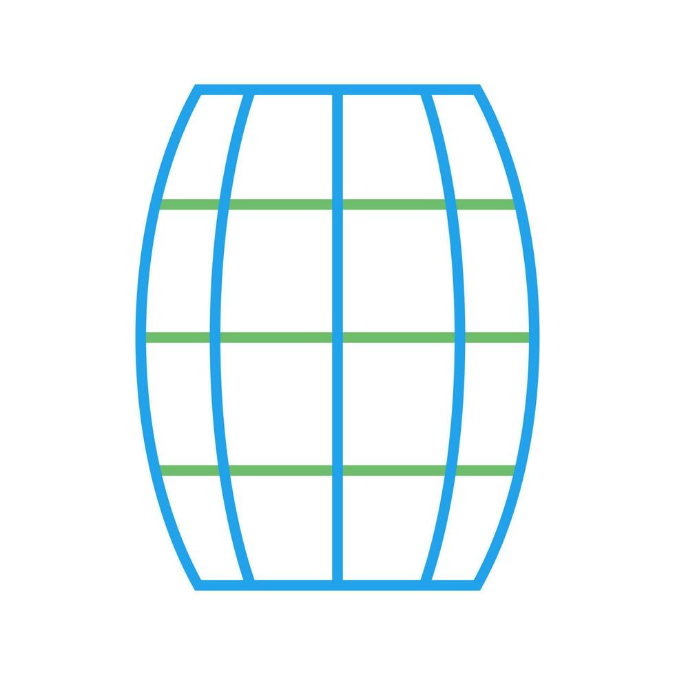 Barrel Line Icon vector