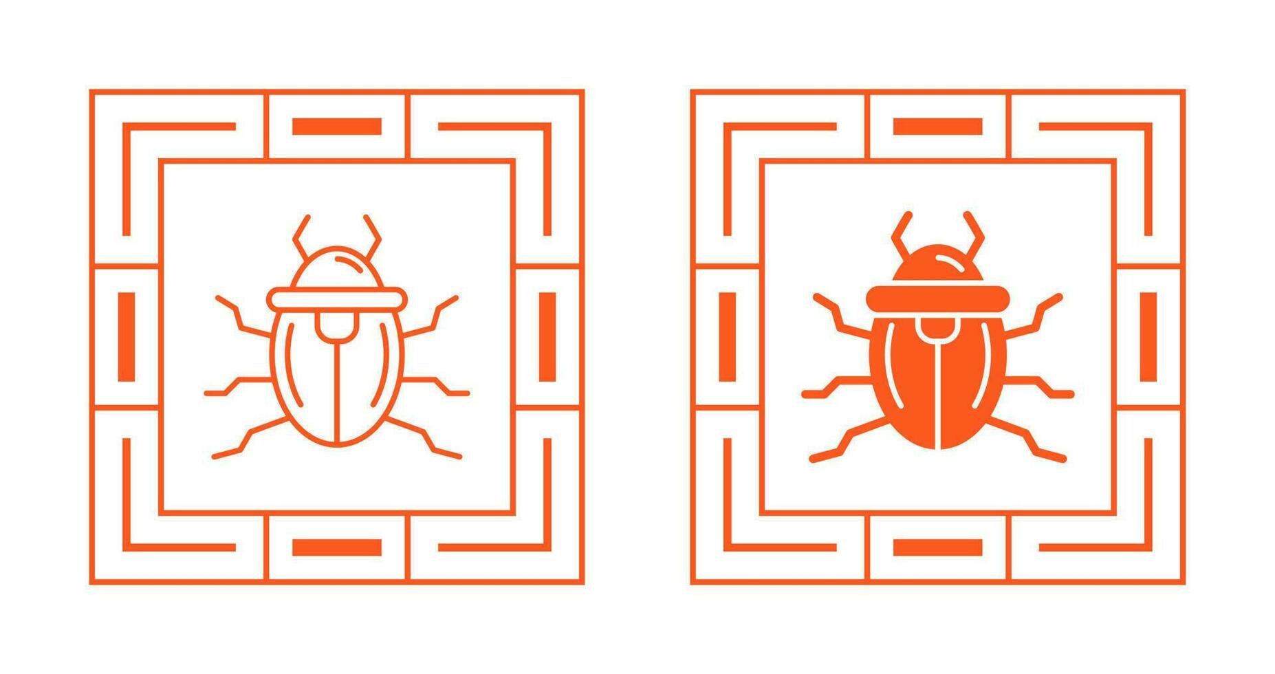 bug Vector Icon Set