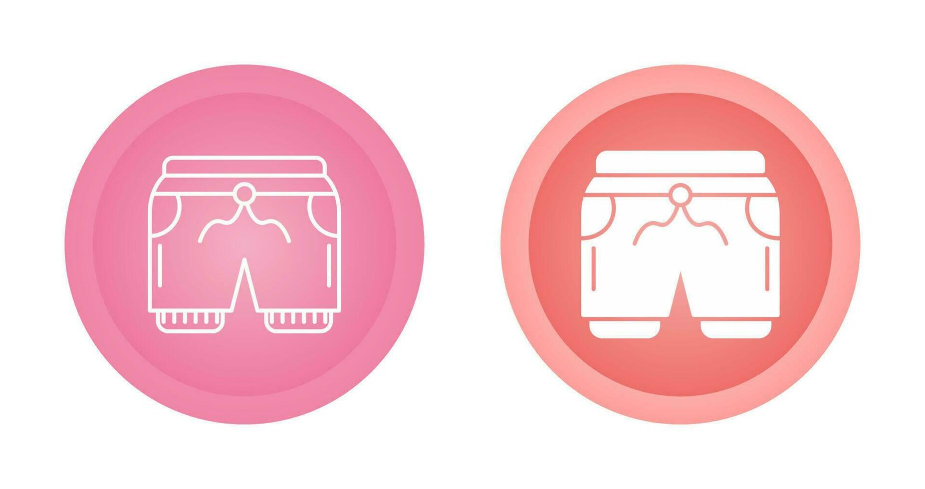 shorts Vector Icon Set