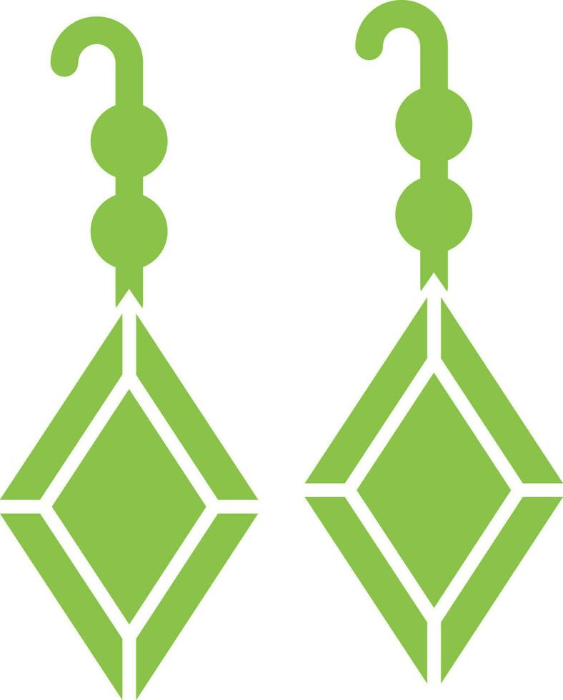 Earrings Vector Icon