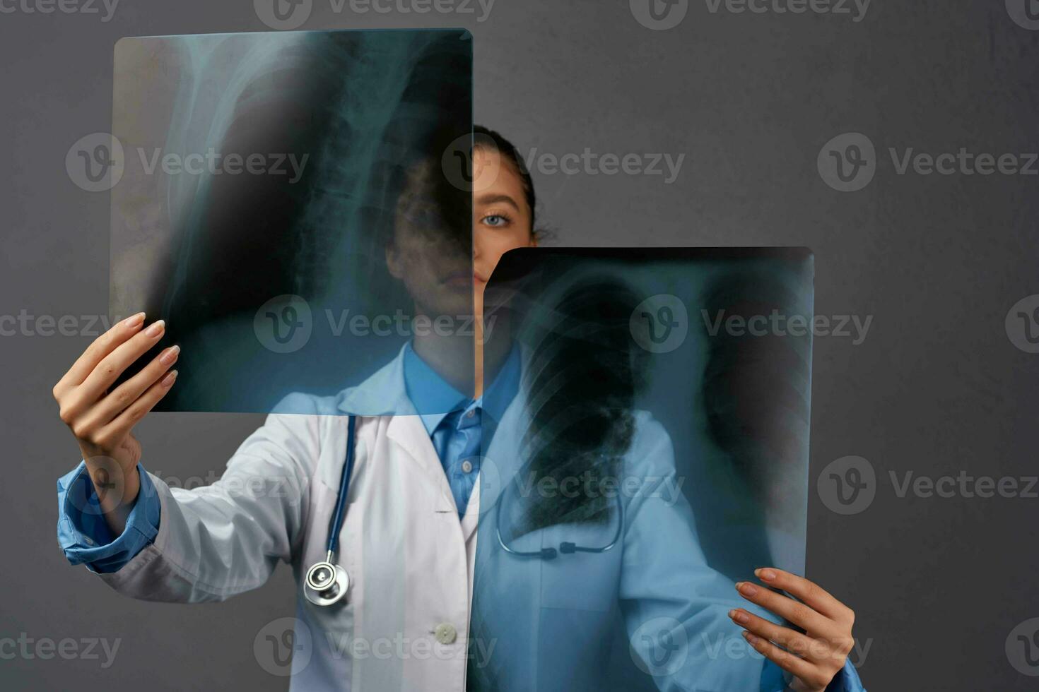 doctor radiologist x-rays research professional photo