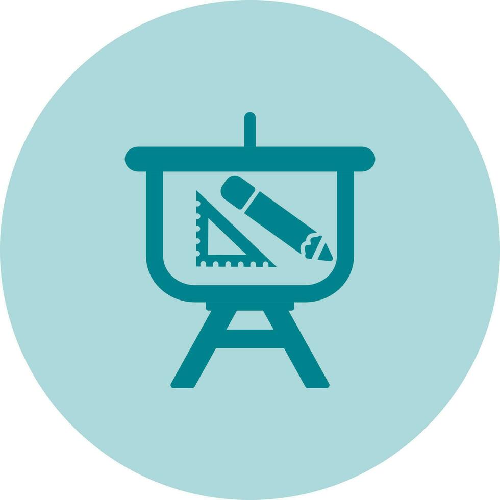 Designing Presentation Vector Icon