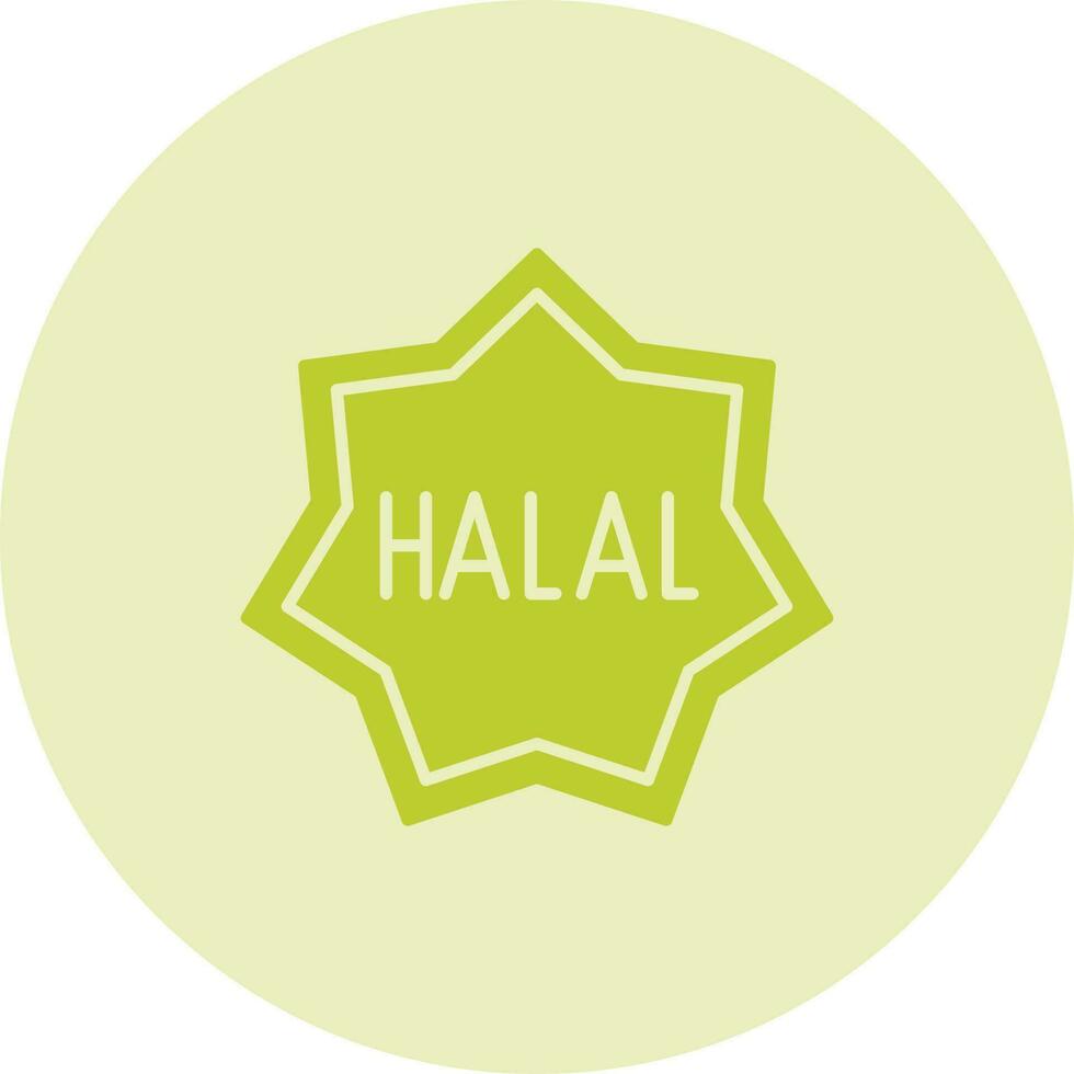 Halal Vector Icon