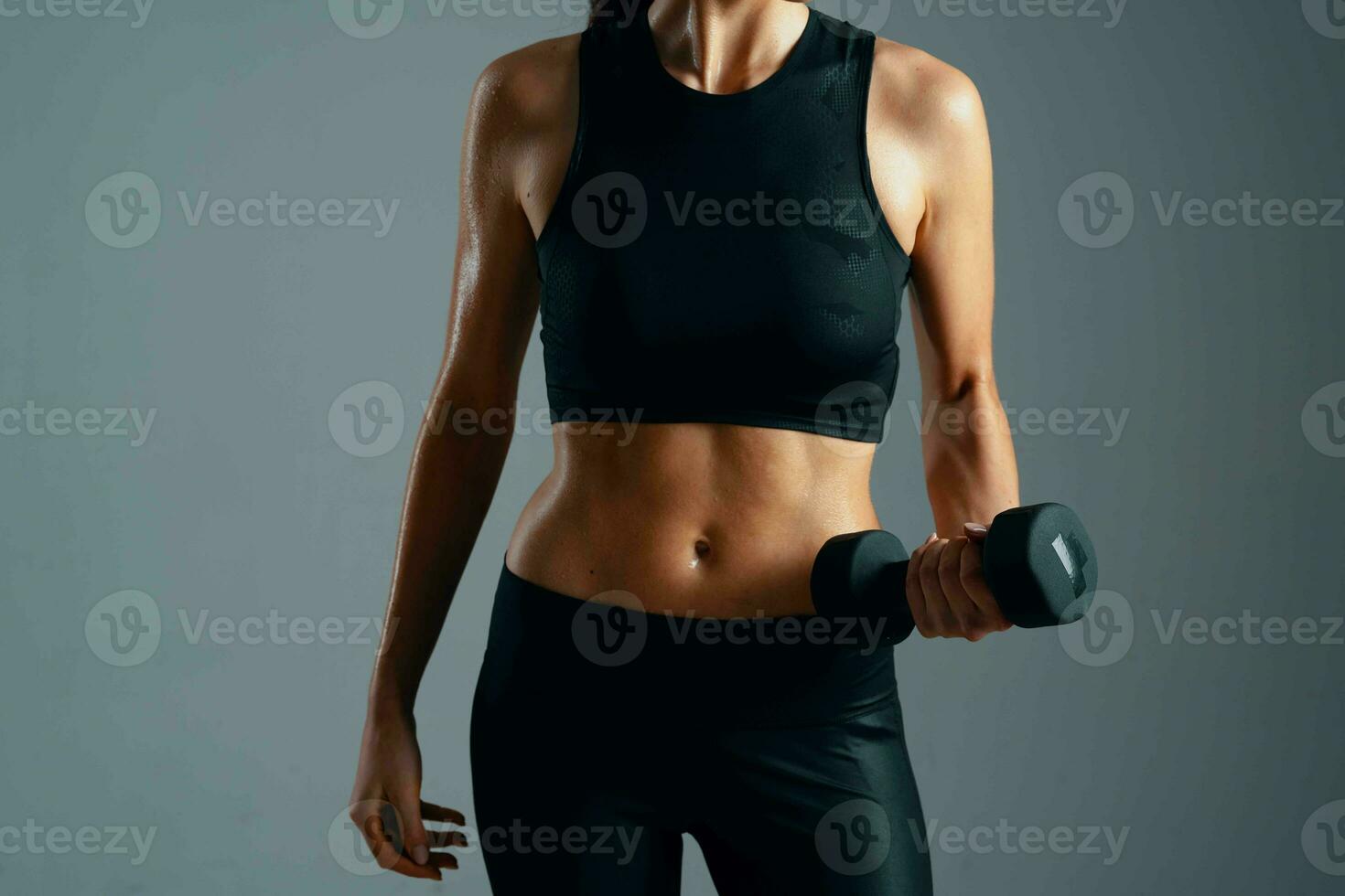 slim figure woman sport gym workout lifestyle photo