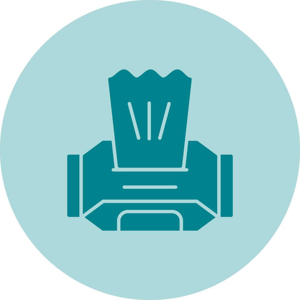 Wet Wipes Vector Icon