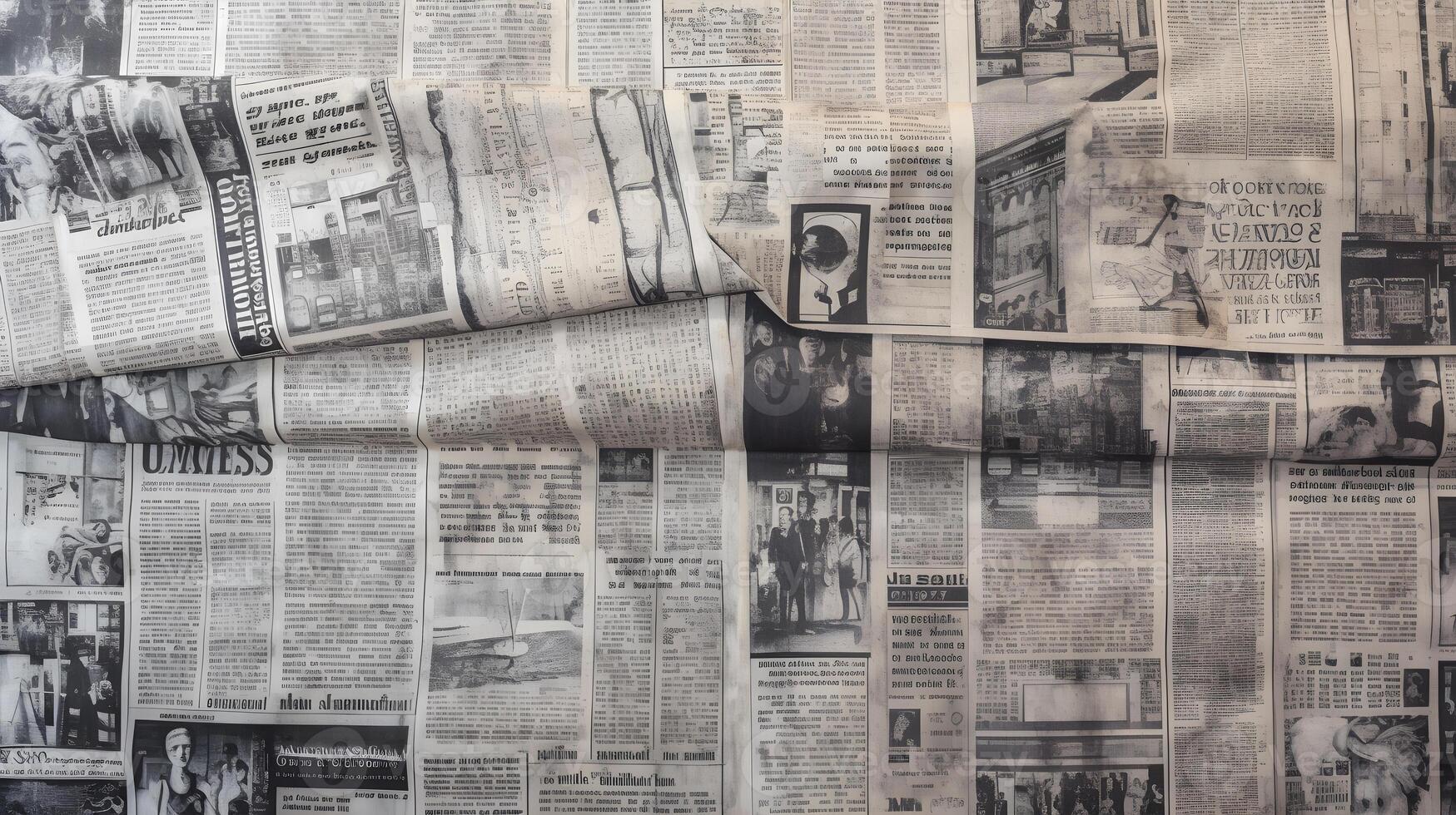 old newspaper texture,newspaper wallpaper , photo