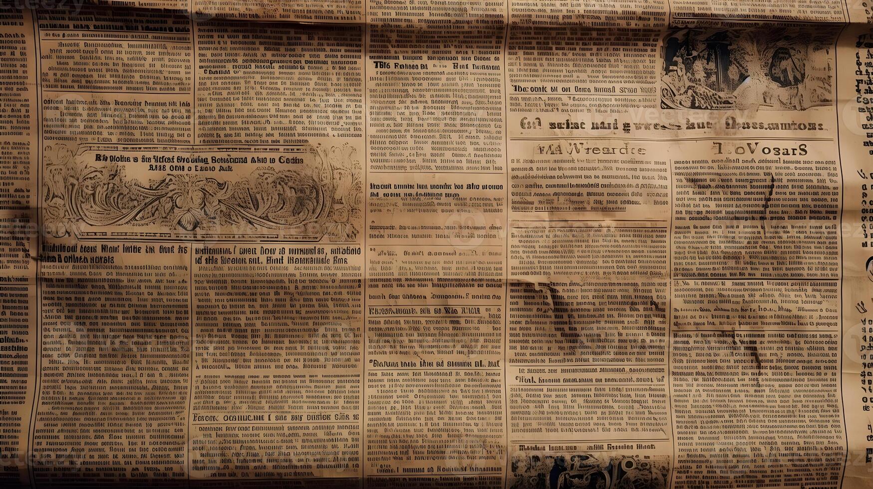 newspaper wallpaper ,old newspaper background , photo