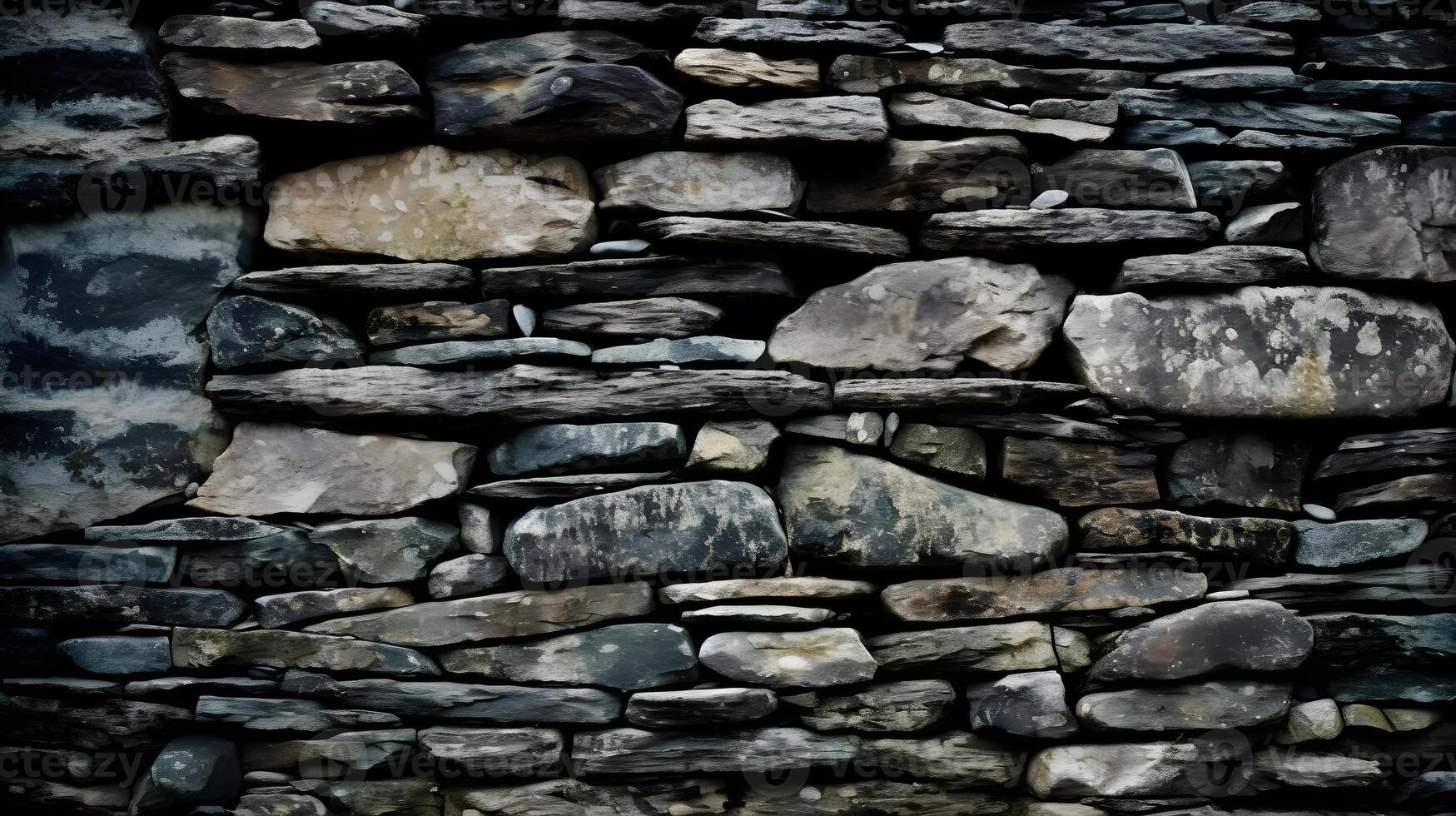 ancient stone wall texture ,ancient stone fence texture , photo